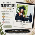 Custom Graduation Photo Magnet | Polaroid Style Party Favor, Class of 2026 Keepsake